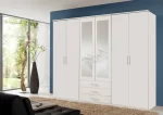 Ben D19561 - White 6 Door Wardrobe