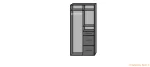 Click 154628 Click White And Grey 2 Door Wardrobe - Image 2
