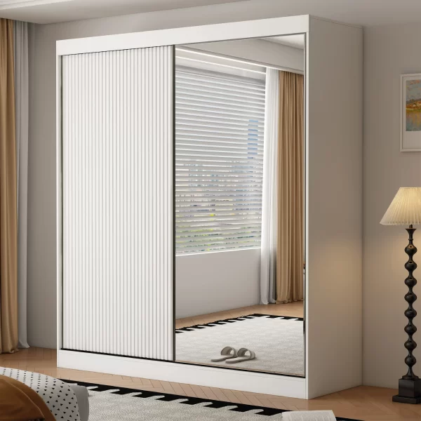 Berlin 2 Door 200CM  sliding wardrobe