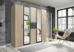 Diver 464647- Graphite 5 Door wardrobe