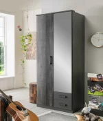 Duisberg T27 210- Digi Steel 2 Door Wardrobe - Image 3
