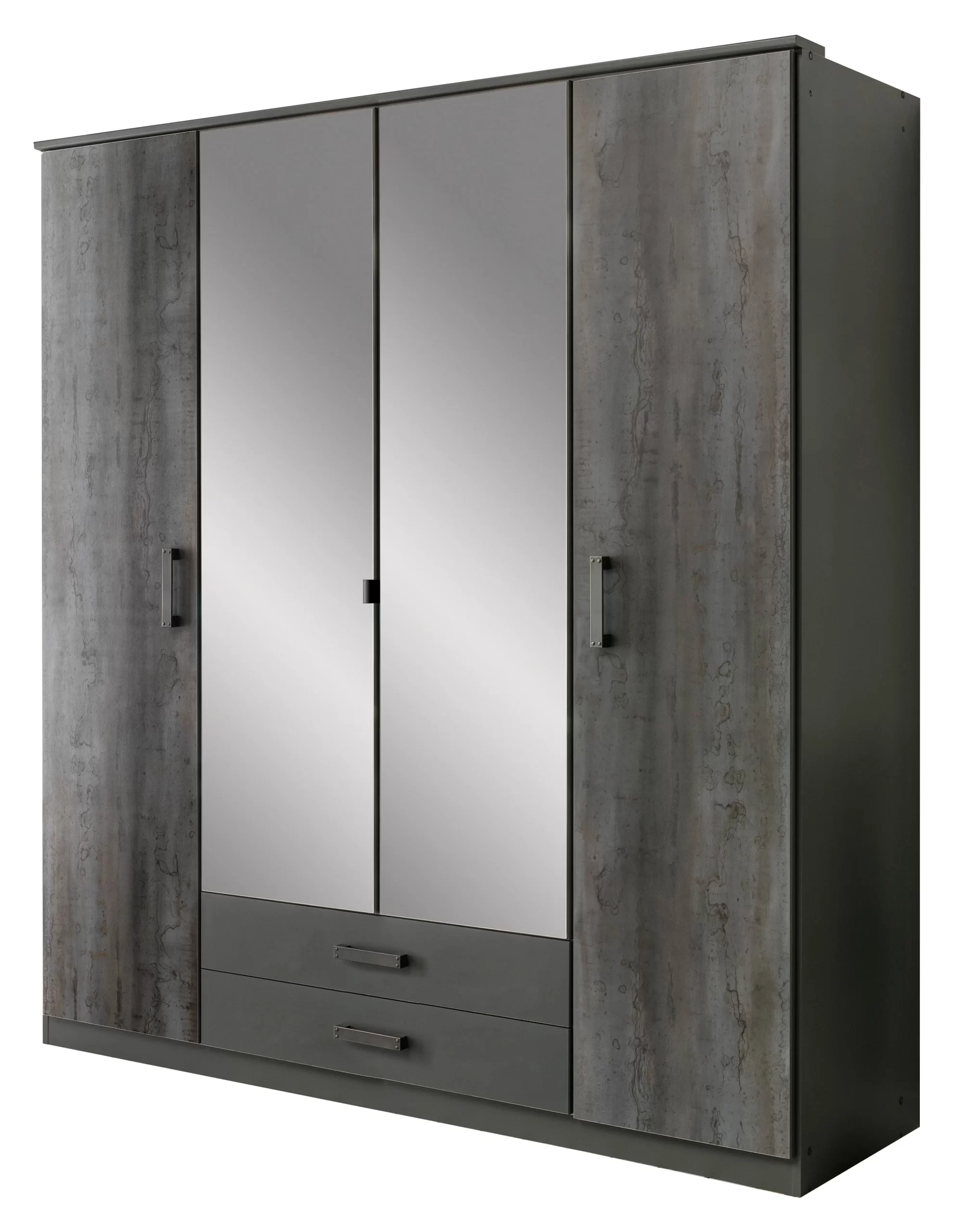 58-1753040687-687d472f1933f-w-main.webp Duisberg T27453 - Digi Steel 4 Door Wardrobe - Image 1