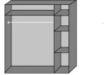 Imago 047205 - White 3 Door wardrobe - Image 2