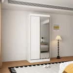 Berlin 2 Door 100CM  sliding wardrobe - Image 2
