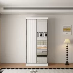 Berlin 2 Door 100CM  sliding wardrobe - Image 7