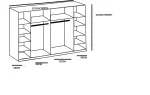 Lotto 480799 - White 4 Door 227cm Wardrobe