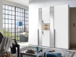 Odessa D98 244- Oak 5 Door Wardrobe