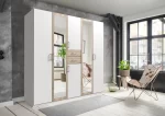 Diver 451 547- Oak 5 Door Wardrobe