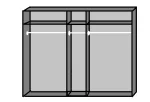 Chalet 985566 - White 5 Door Wardrobe - Image 2