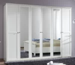 Chalet 985581 - White 6 Door Wardrobe
