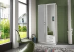 DUO 075210- Grey 2 Door Wardrobe