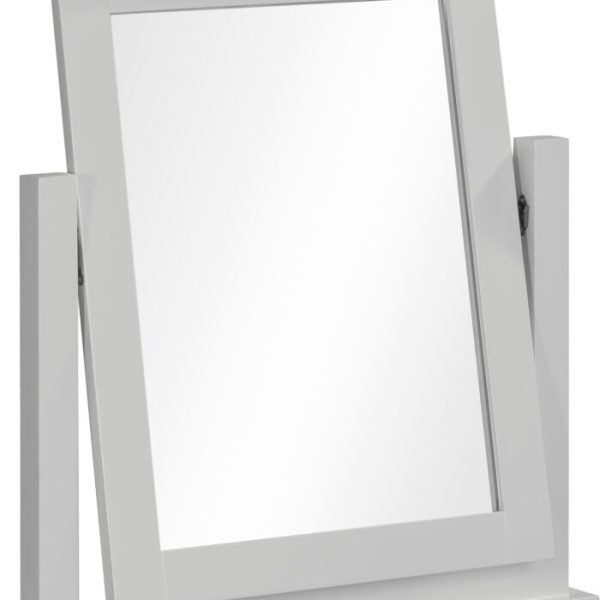 WINDSOR DRESSING TABLE MIRROR - PEBBLE GREY/OAK