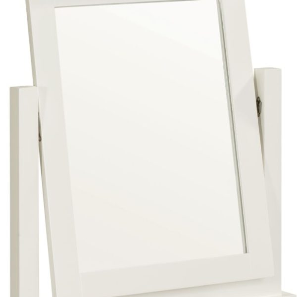 WINDSOR DRESSING TABLE MIRROR - IVORY/OAK