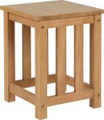 RICHMOND STOOL (X2 PER BOX) - OAK VARNISH