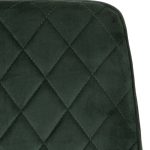 AVERY DINING CHAIR (X2 PER BOX) - EMERALD GREEN VELVET - Image 3