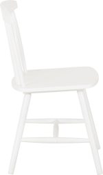 EMERY DINING CHAIR (X2 PER BOX) - WHITE - Image 3