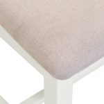 WINDSOR CROSS BACK DINING CHAIR (X2 PER BOX) - IVORY/OAT FABRIC - Image 3