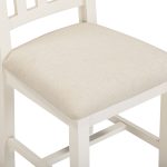 WINDSOR SLATTED DINING CHAIR (X2 PER BOX) - IVORY/OAT FABRIC - Image 3