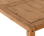 CORONA 5' DINING TABLE - DISTRESSED WAXED PINE - Image 2