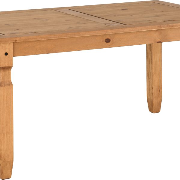 CORONA 5' DINING TABLE - DISTRESSED WAXED PINE