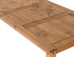 CORONA 6' DINING TABLE - DISTRESSED WAXED PINE - Image 2