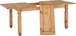 CORONA EXTENDING DINING TABLE - DISTRESSED WAXED PINE - Image 2