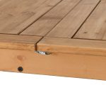 CORONA EXTENDING DINING TABLE - DISTRESSED WAXED PINE - Image 3