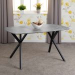 ATHENS RECTANGULAR DINING TABLE - CONCRETE EFFECT