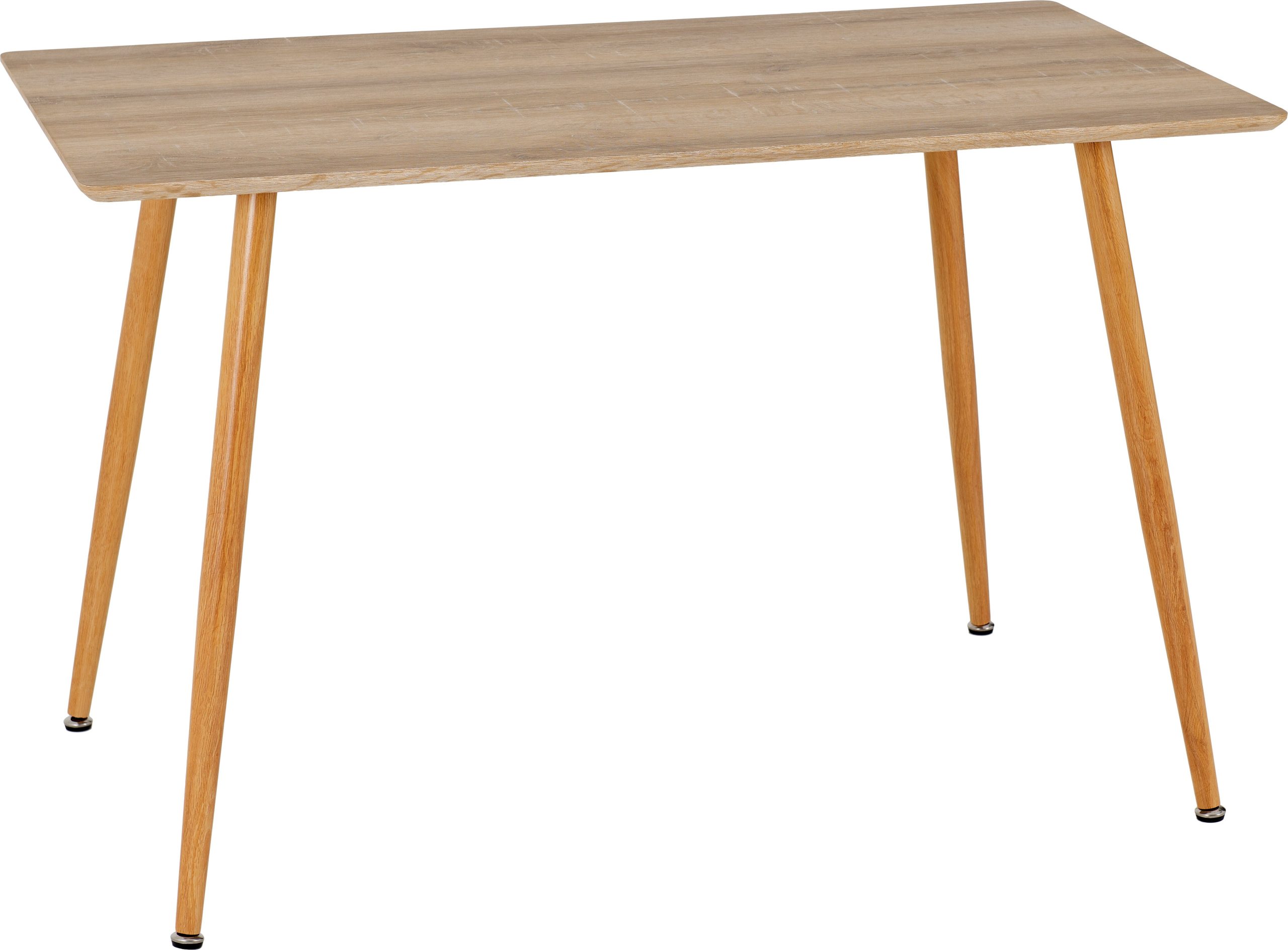 400-403-051 BARLEY DINING TABLE - OAK VENEER/OAK EFFECT - Image 1