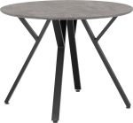ATHENS ROUND DINING TABLE - CONCRETE EFFECT - Image 3