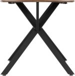 ATHENS RECTANGULAR DINING TABLE - MEDIUM OAK EFFECT - Image 2