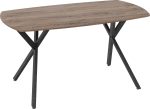ATHENS RECTANGULAR DINING TABLE - MEDIUM OAK EFFECT