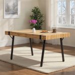 TREVISO DINING TABLE - LIGHT OAK EFFECT