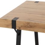 TREVISO DINING TABLE - LIGHT OAK EFFECT - Image 3