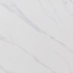 FENTON DINING TABLE - WHITE MARBLE STONE EFFECT - Image 3