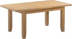 WINDSOR EXTENDING DINING TABLE - NATURAL OAK - Image 2