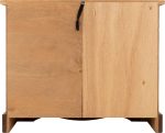 CORONA 2 DOOR 2 DRAWER SIDEBOARD - DISTRESSED WAXED PINE - Image 3