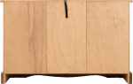 CORONA 2 DOOR 5 DRAWER SIDEBOARD - DISTRESSED WAXED PINE - Image 4