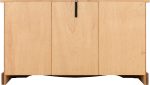 CORONA 3 DOOR 3 DRAWER SIDEBOARD - DISTRESSED WAXED PINE - Image 4