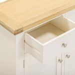 WINDSOR 2 DOOR 2 DRAWER SIDEBOARD - IVORY/OAK - Image 3
