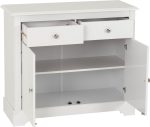 STRATFORD 2 DOOR 2 DRAWER SIDEBOARD - WHITE - Image 3