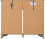 STRATFORD 2 DOOR 2 DRAWER SIDEBOARD - WHITE - Image 5