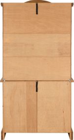 CORONA 3' BUFFET HUTCH - DISTRESSED WAXED PINE/GLASS - Image 3