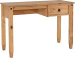 BUDGET MEXICAN STUDY DESK - DISTRESSED WAXED PINE - Image 2