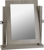 LISBON DRESSING TABLE MIRROR - BLACK WOOD GRAIN - Image 2