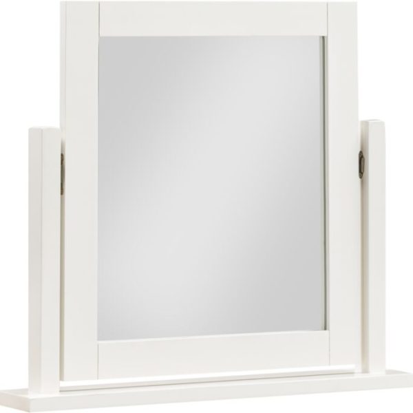 CAMBRIDGE DRESSING TABLE MIRROR - LINEN/OAK